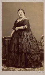 Porträt der Opernsängerin Marietta Alboni 1826-1894