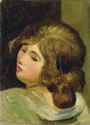 Kopf einer Frau