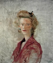 Die blonde Dame