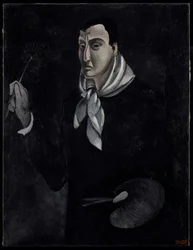 Porträt des Künstlers, ca. 1912-14