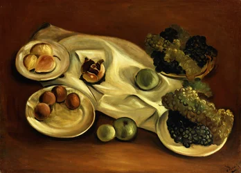 Stillleben mit Früchten; Nature Morte aux Fruits