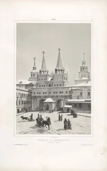 Das Auferstehungstor in Moskau, 1839