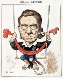 Emile Littré - von Gill, in „Les Hommes d