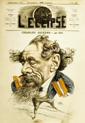 Englischer Romanautor Charles Dickens