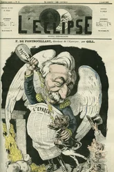 F. de Fontbouillant, Direktor von Epargne. Titelblatt in „L