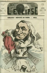 Jean Girault (1825-1909), französischer Müller und Politiker. Cover in „L