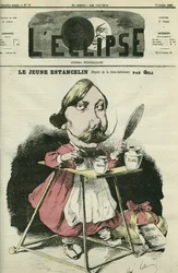 Louis-Charles-Alexandre Estancelin (1825-1906), französischer General und Politiker. Titelblatt in „L
