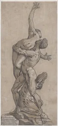 Raub einer Sabinerin, 1584