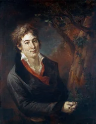 Porträt von Ugo Foscolo 1778-1827, 1801-1802