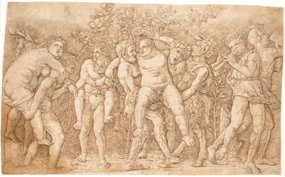 Bacchanal mit Silen