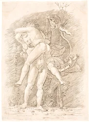 Herkules und Antäus