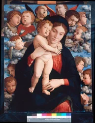Madonna mit Kind und Chor der Cherubim
