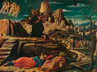 Die Agonie im Garten, ca. 1458, 1909