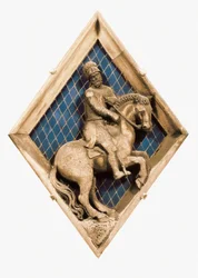 Mars, Skulptur im Flachrelief von Andrea Pisano