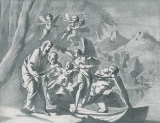 Die Rast auf der Flucht nach Ägypten, 1740-71