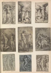 Herkules, Nessus entführt Deianira, ca. 1540