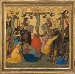Szenen aus der Passion Christi: Die Kreuzigung [Mittelteil]