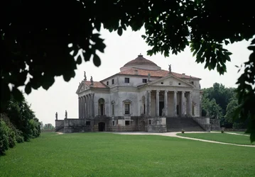 Ansicht der Villa Almerico-Capra, bekannt als La Rotonda, von Andrea Palladio