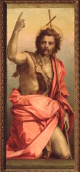 Johannes der Täufer, Altarbild der Heiligen Agnes (1525-1528)