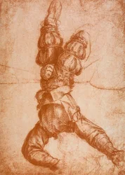 Studie einer menschlichen Figur