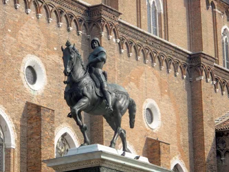 Reiterstatue des Condottiere Colleoni von Andrea del Verrocchio