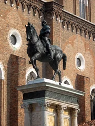 Reiterstatue des Condottiere Colleoni von Andrea del Verrocchio