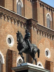 Reiterstatue des Condottiere Colleoni von Andrea del Verrocchio