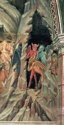 Der Abstieg in die Vorhölle, aus der spanischen Kapelle