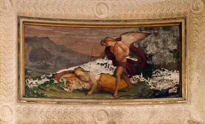Fresko, Villa Reale, Monza, Italien