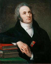 Porträt des Dichters Vincenzo Monti (1754-1828) Gemälde von Andrea Appiani (1754-1817) 1809 Galleria Nazionale d