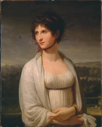 Porträt vermutlich von Josephine Bonaparte, 1799
