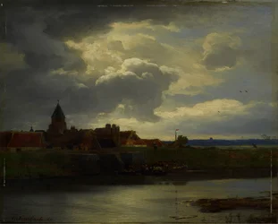 Landschaft mit einem Fluss