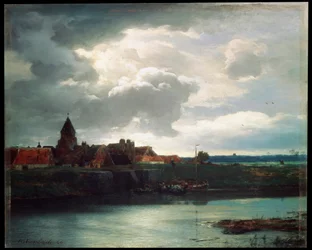 Landschaft mit einem Fluss, 1866