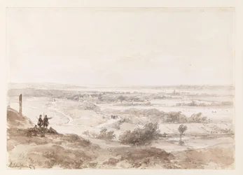Fernblick auf Noordwijk