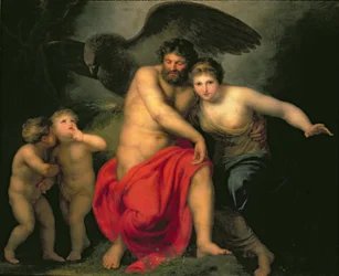 Zeus und Hera auf dem Berg Ida, 1775