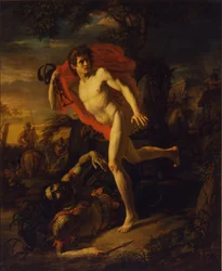 Die heldenhafte Tat eines jungen Mannes in Kiew im Jahr 968, 1810