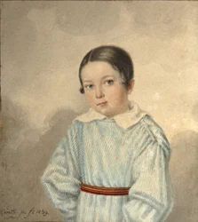 Porträt von N.M. Schwarz, 1839