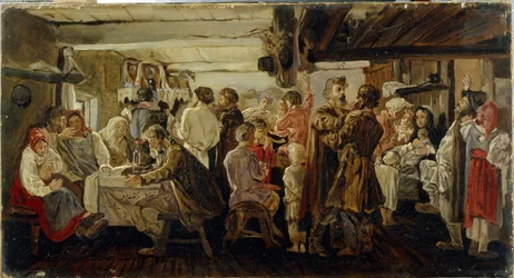 Bauernhochzeit in der Region Tambow
