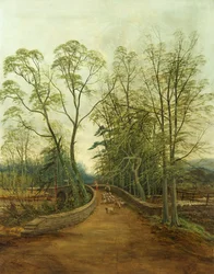Die alte Ebbw-Brücke, Newport