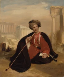 Charles Lenox Cumming-Bruce in türkischer Kleidung