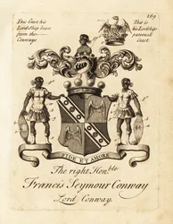 Wappen des hochverehrten Francis Seymour Conway, Lord Conway