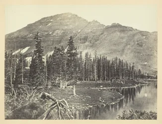 See am Kopf des Bear River, Uintah-Gebirge