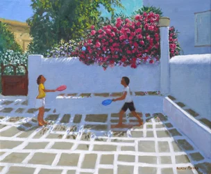 Schläger und Ball, Milos