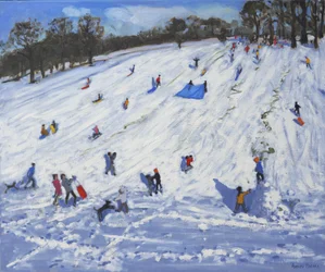 Großer Schneemann, Chatsworth, 2012