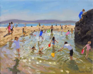 Felsenpool, Tenby, 2016