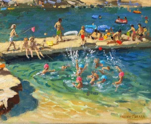 Der Steg, Rovinj, Kroatien
