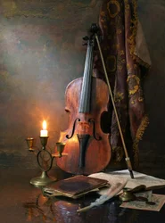 Kerzenlicht Violin Studie