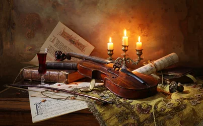 Alte Welt Violine Studie