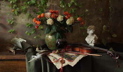 Rosen, Musik und Literatur