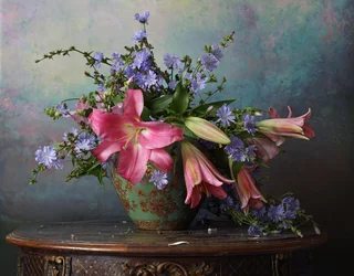 Stillleben mit Blumen